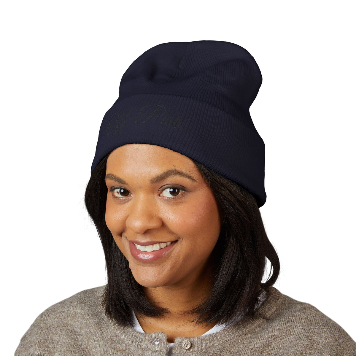 Off-Pisté Embroidered Cuffed Beanie