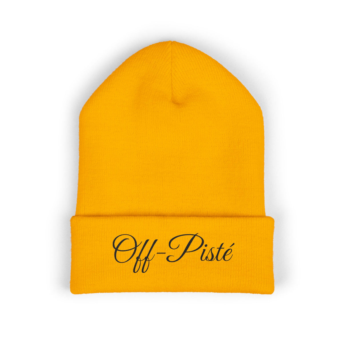 Off-Pisté Embroidered Cuffed Beanie