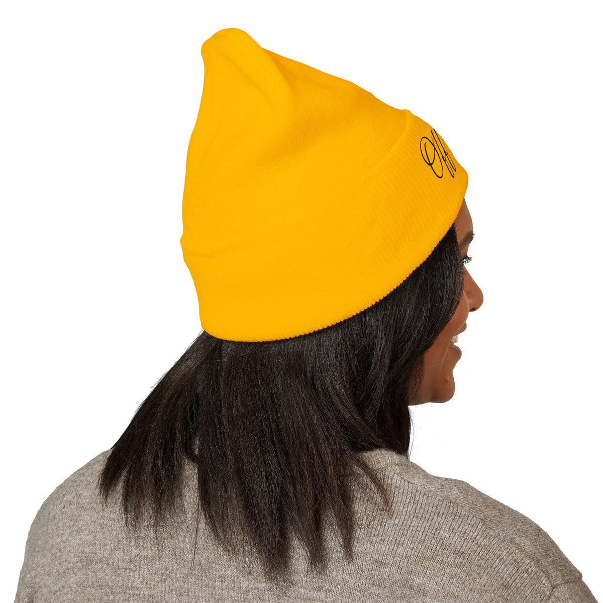 Off-Pisté Embroidered Cuffed Beanie