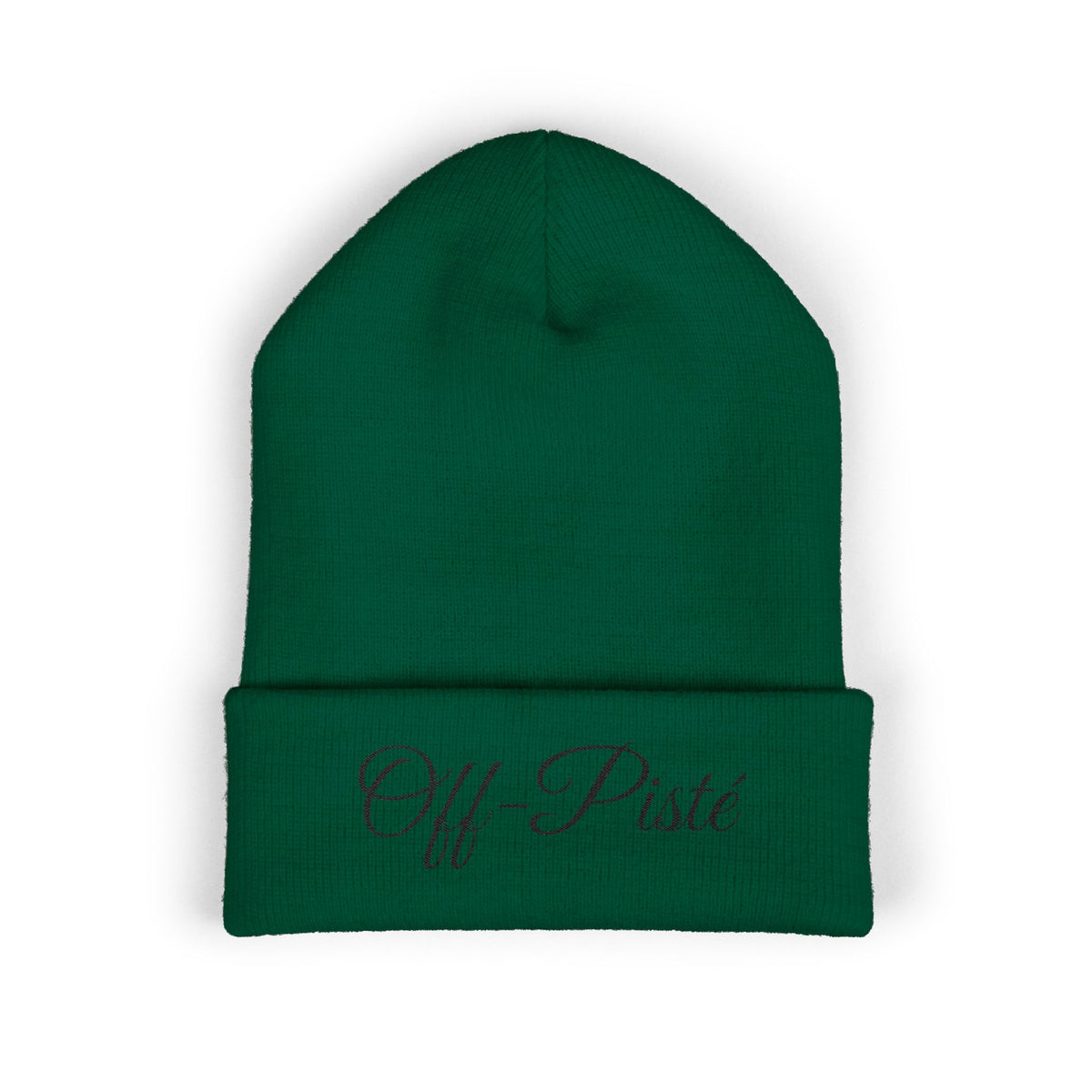 Off-Pisté Embroidered Cuffed Beanie