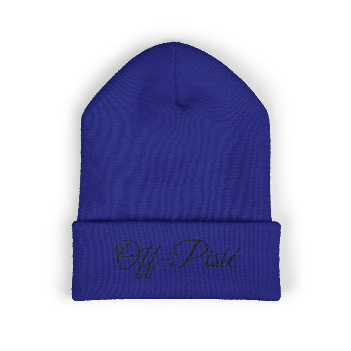 Off-Pisté Embroidered Cuffed Beanie