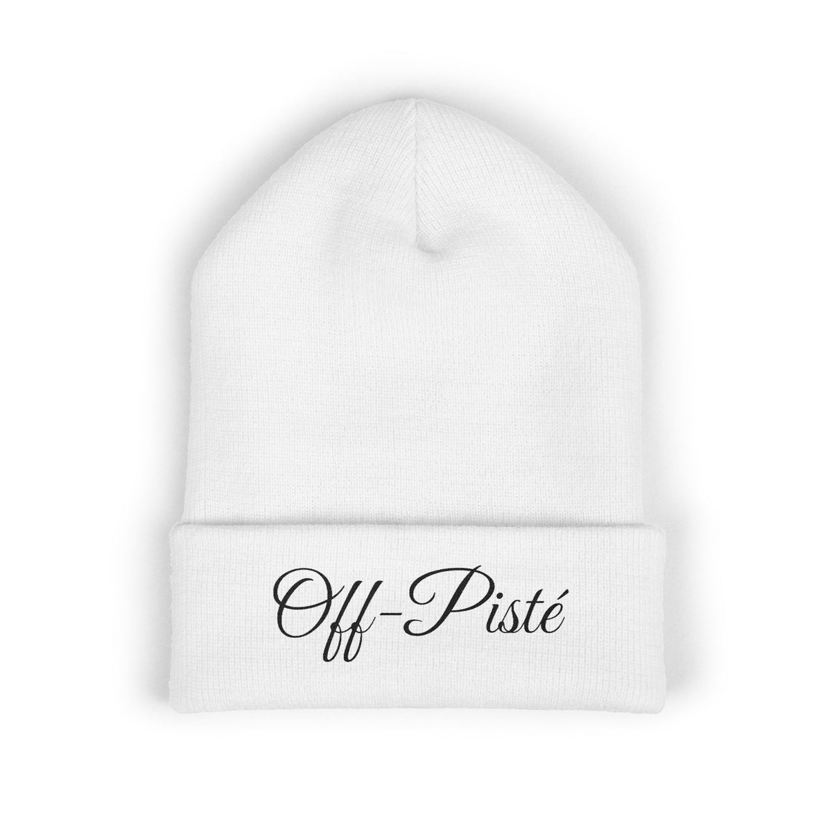 Off-Pisté Embroidered Cuffed Beanie
