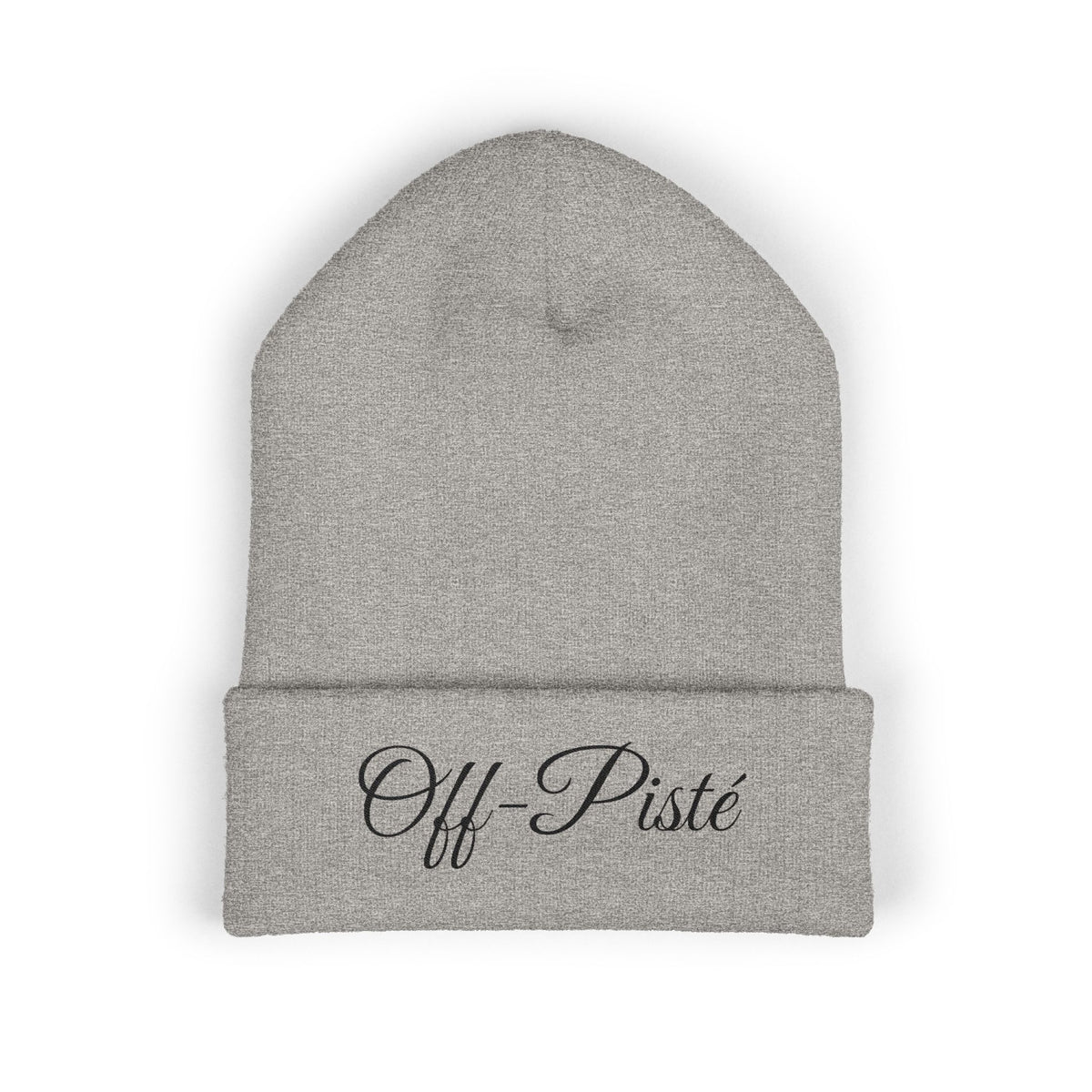 Off-Pisté Embroidered Cuffed Beanie