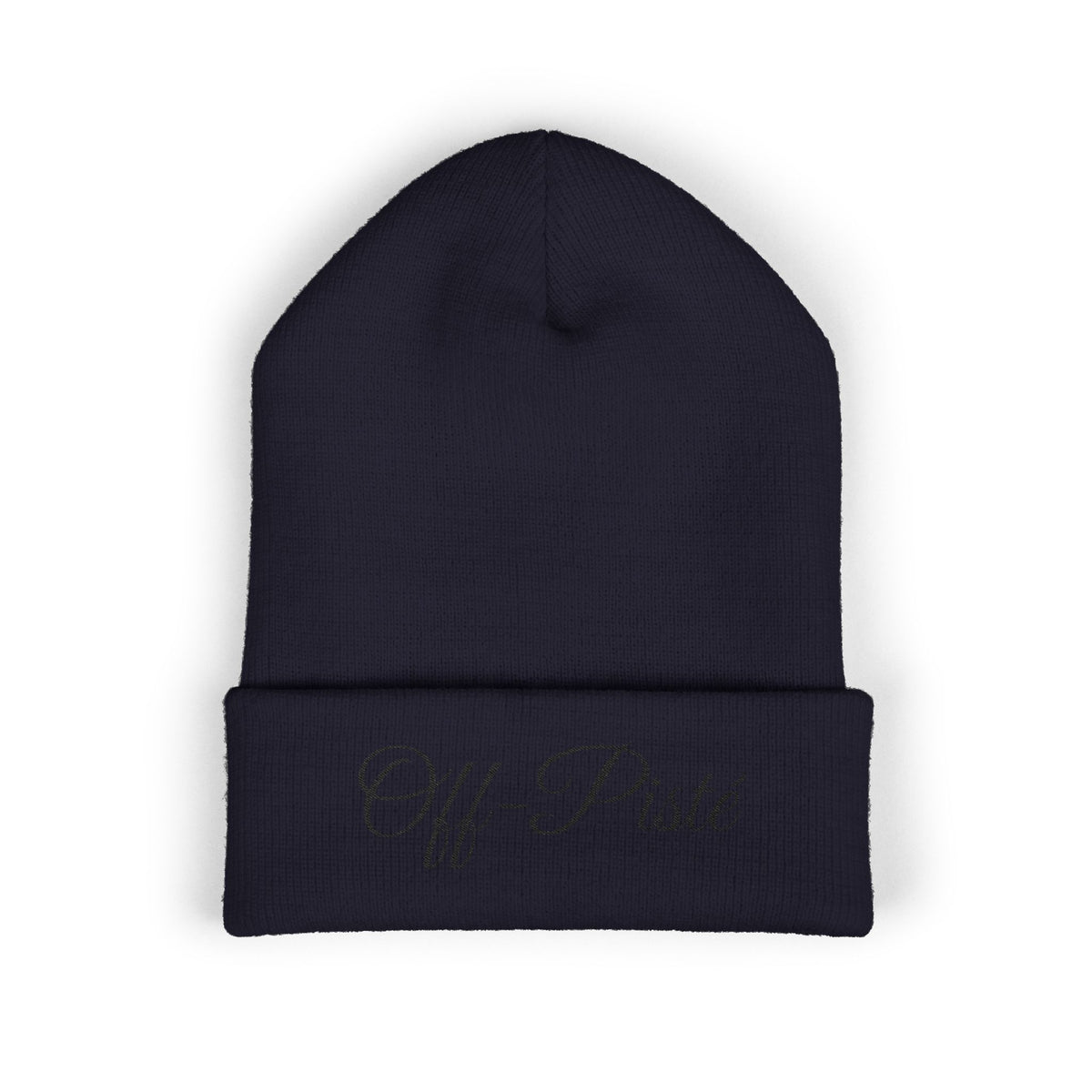 Off-Pisté Embroidered Cuffed Beanie